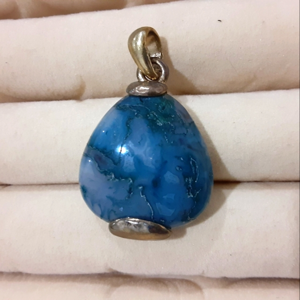 Natural Moss Agate pendant